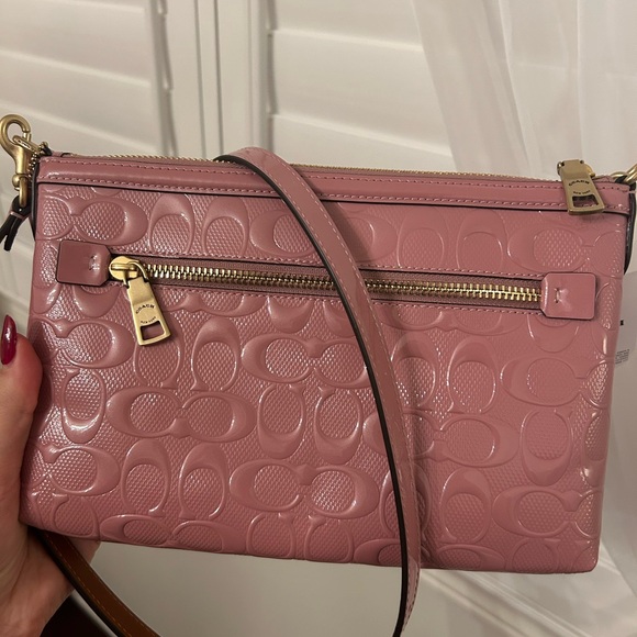 Coach Legacy Zip Top Crossbody in Signature Leather - Picture 3 of 11